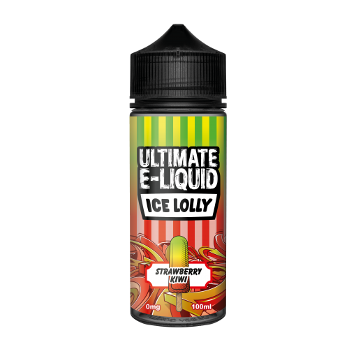 Ultimate E-Liquid Ice Lolly Strawberry Kiwi 100ml Shortfill