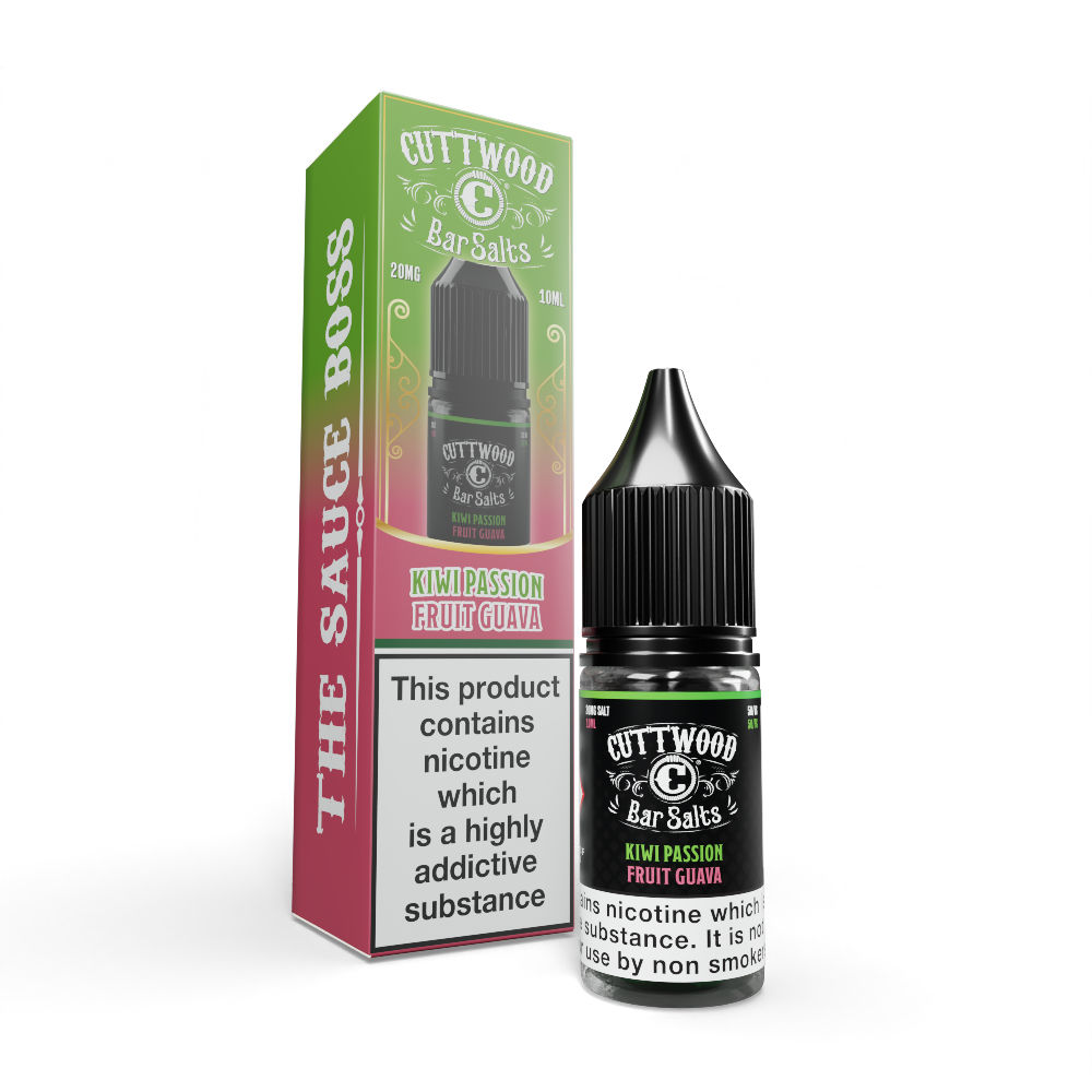 Cuttwood Bar Salts 10ml Kiwi Passionfruit Guava 20mg