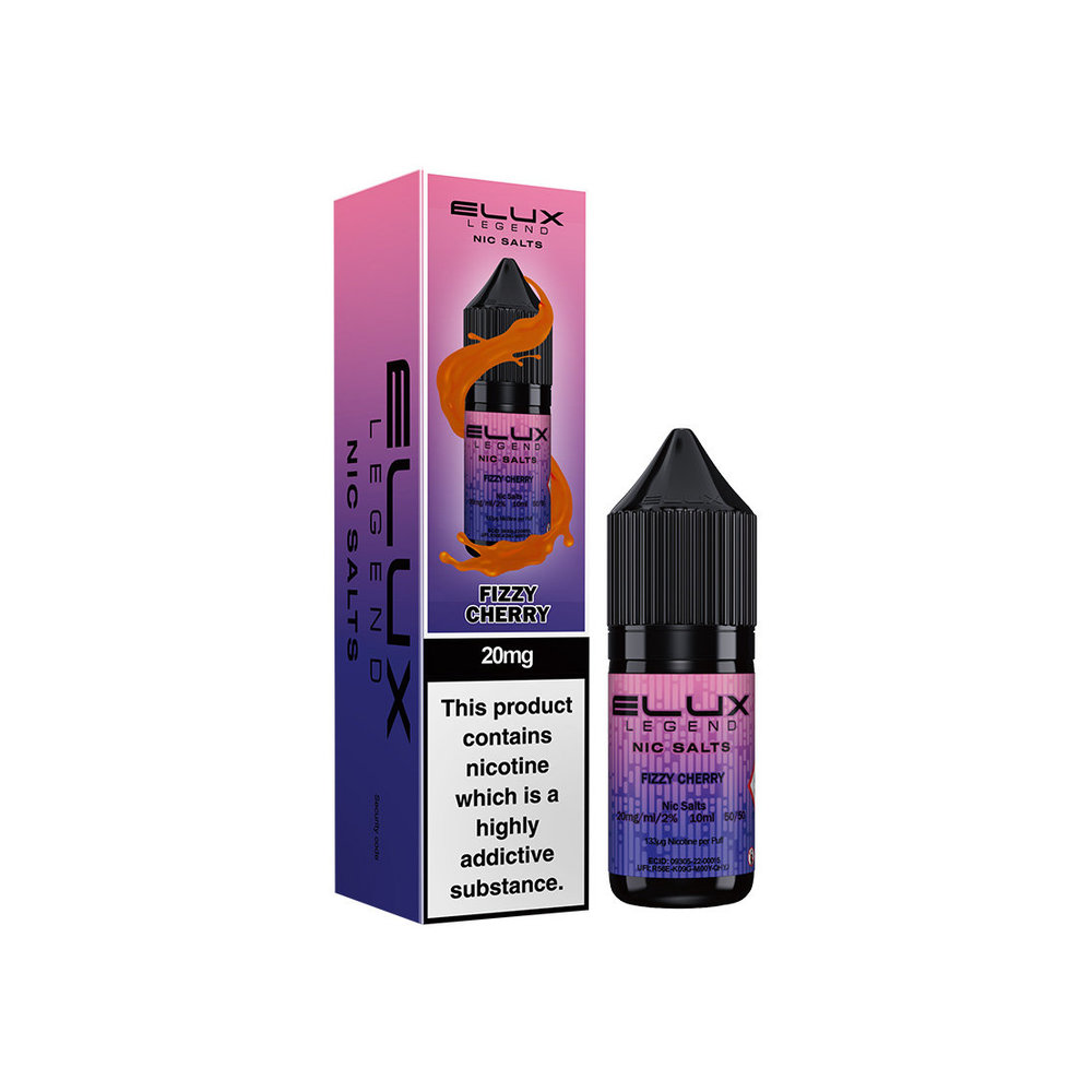 Elux Nic Salts 10ml Fizzy Cherry 20mg