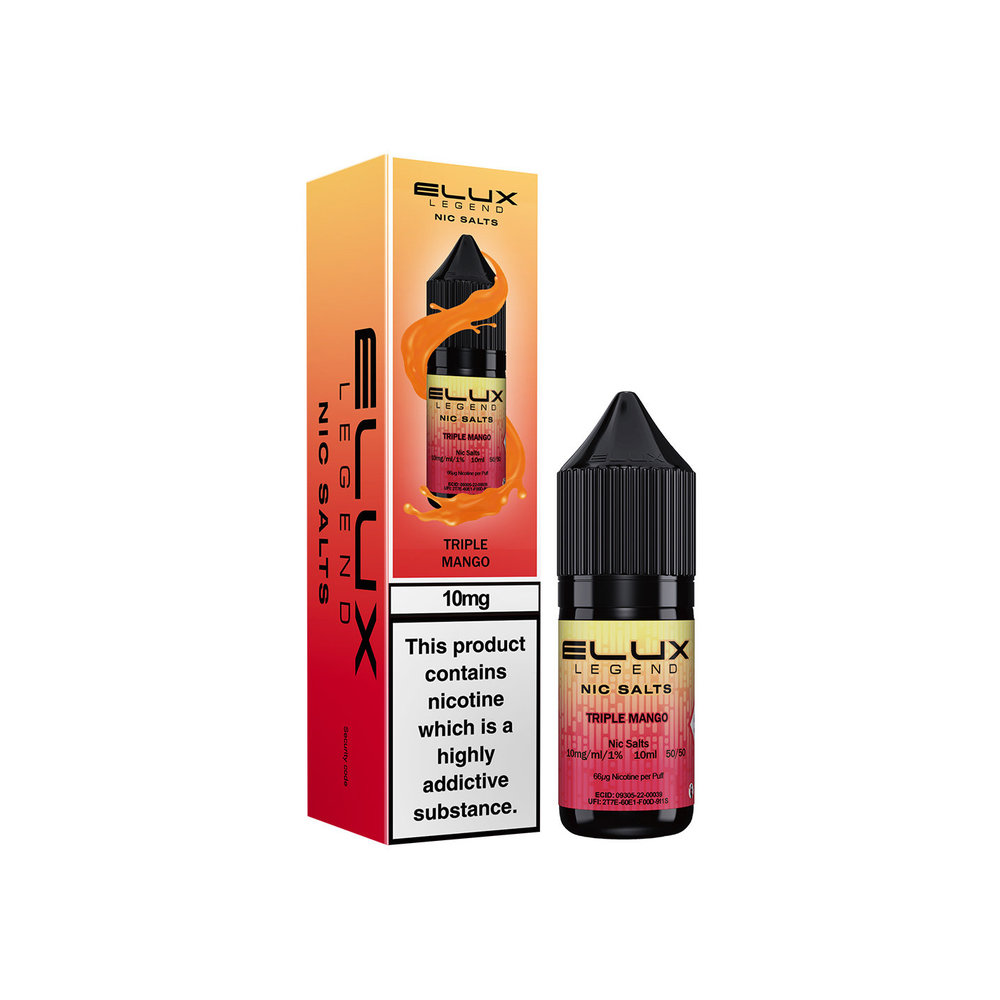 Elux Nic Salts 10ml Triple Mango 10mg
