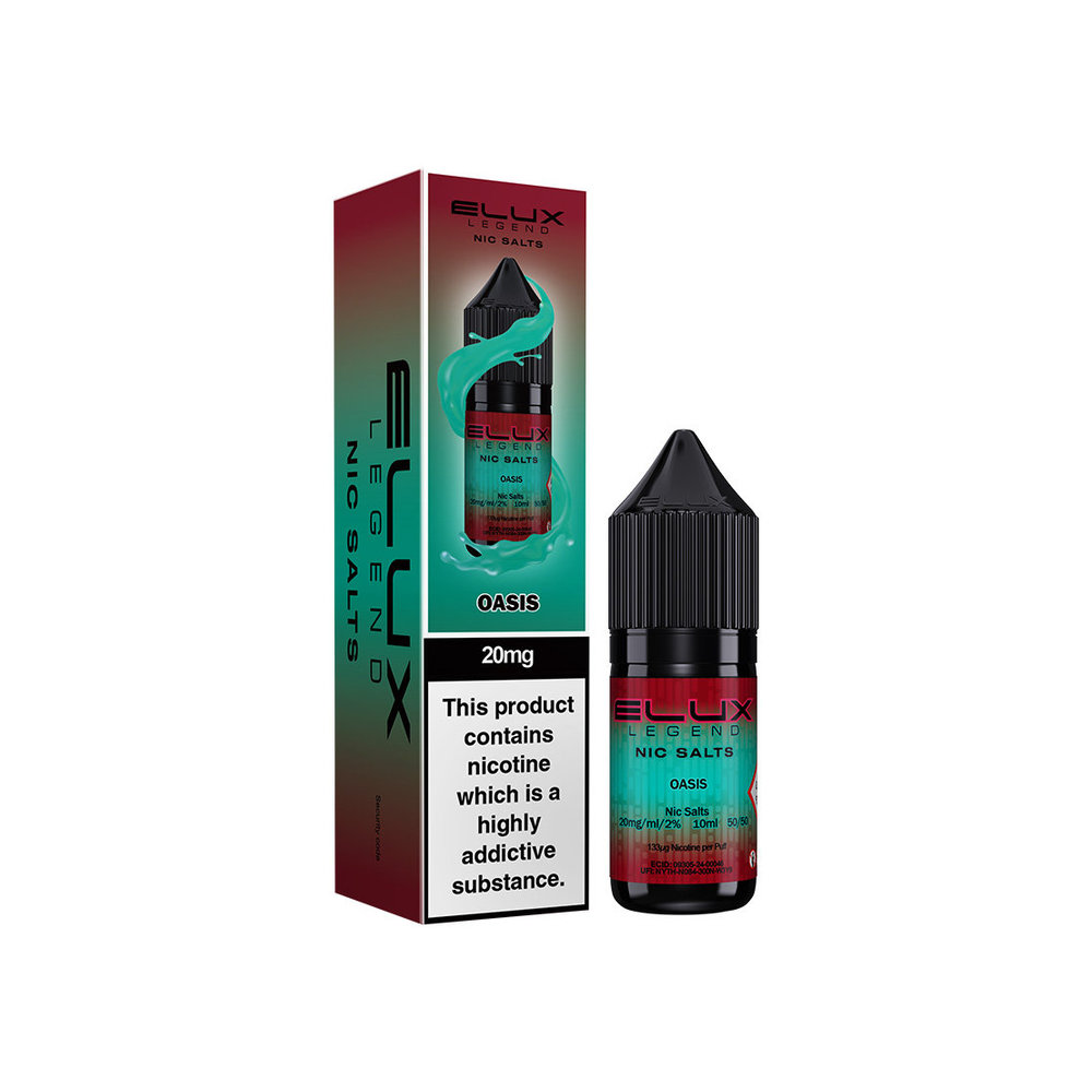 Elux Nic Salts 10ml Oasis 20mg