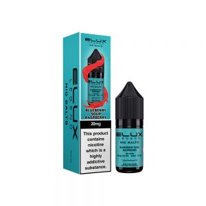 Elux Nic Salts 10ml Blueberry Sour Raspberry 20mg