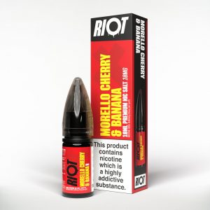 Riot X Salts Morello Cherry & Banana 10mg
