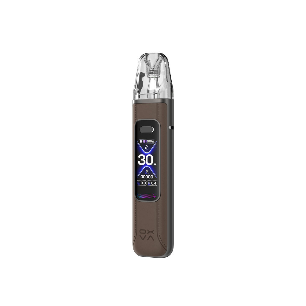 Oxva Xlim Pro 3 Pod Kit Brown Leather
