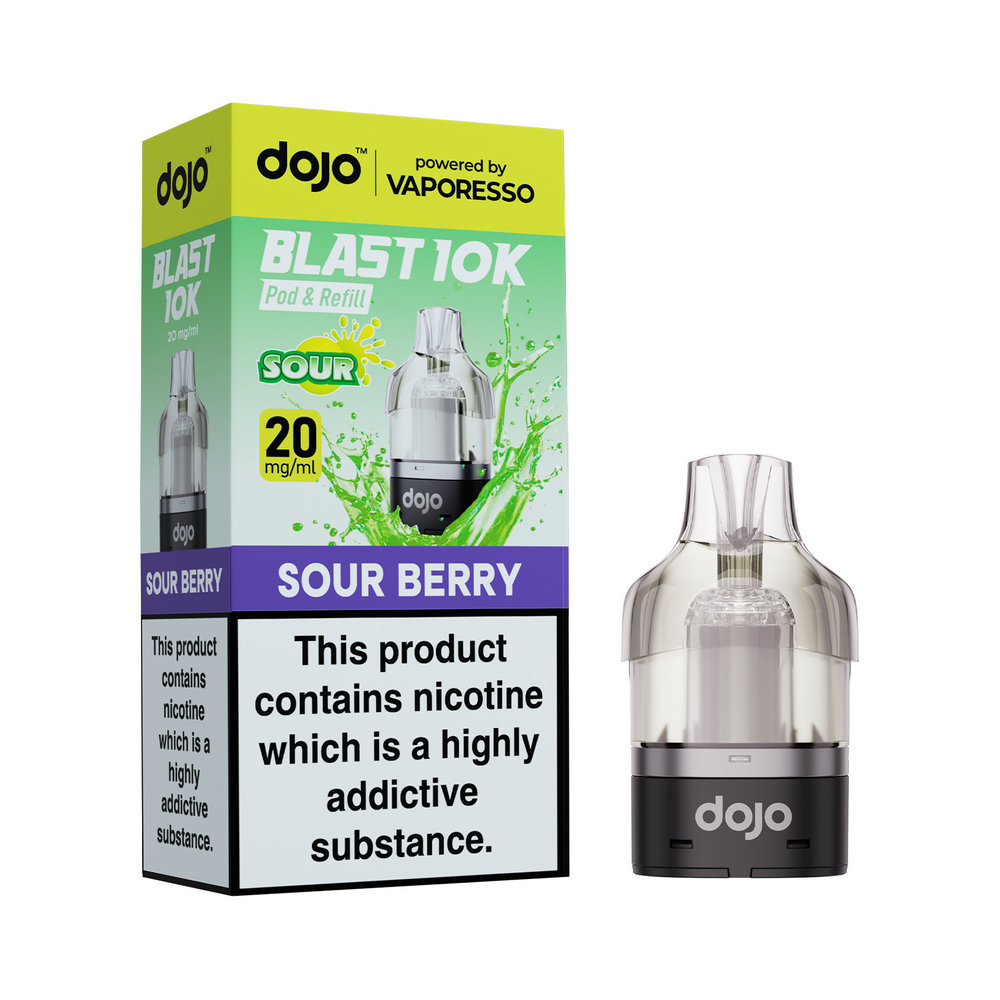 Dojo Blast 10k Refill Sour Berry