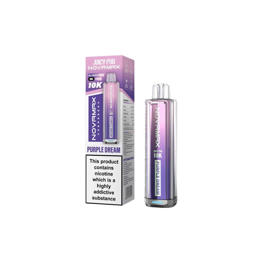 Juicy Pod Novamax 10K Device Purple Dream