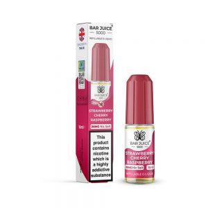 Bar Juice 5000 10ml Strawberry Cherry Raspberry 20mg