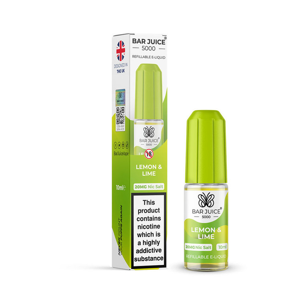 Bar Juice 5000 10ml Lemon and Lime 20mg