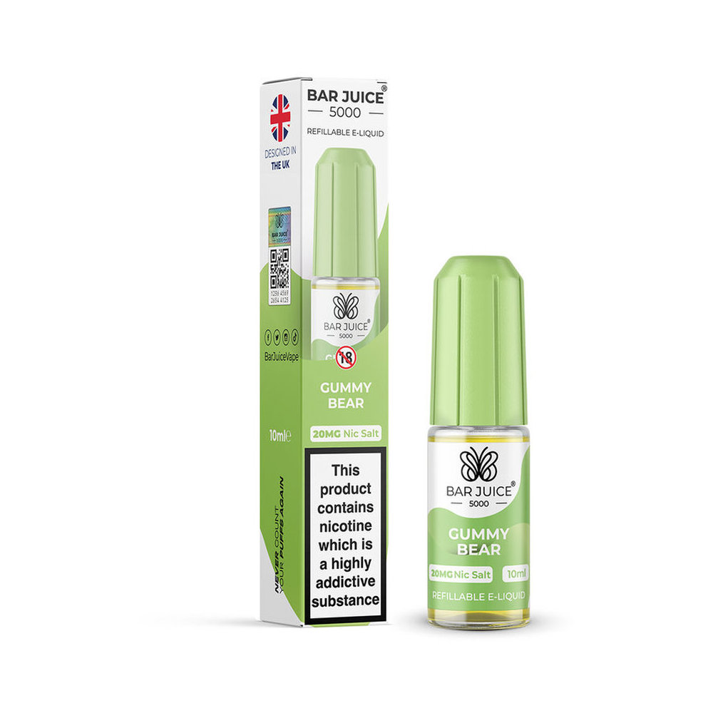 Bar Juice 5000 10ml Kiwi Passionfruit Guava 20mg