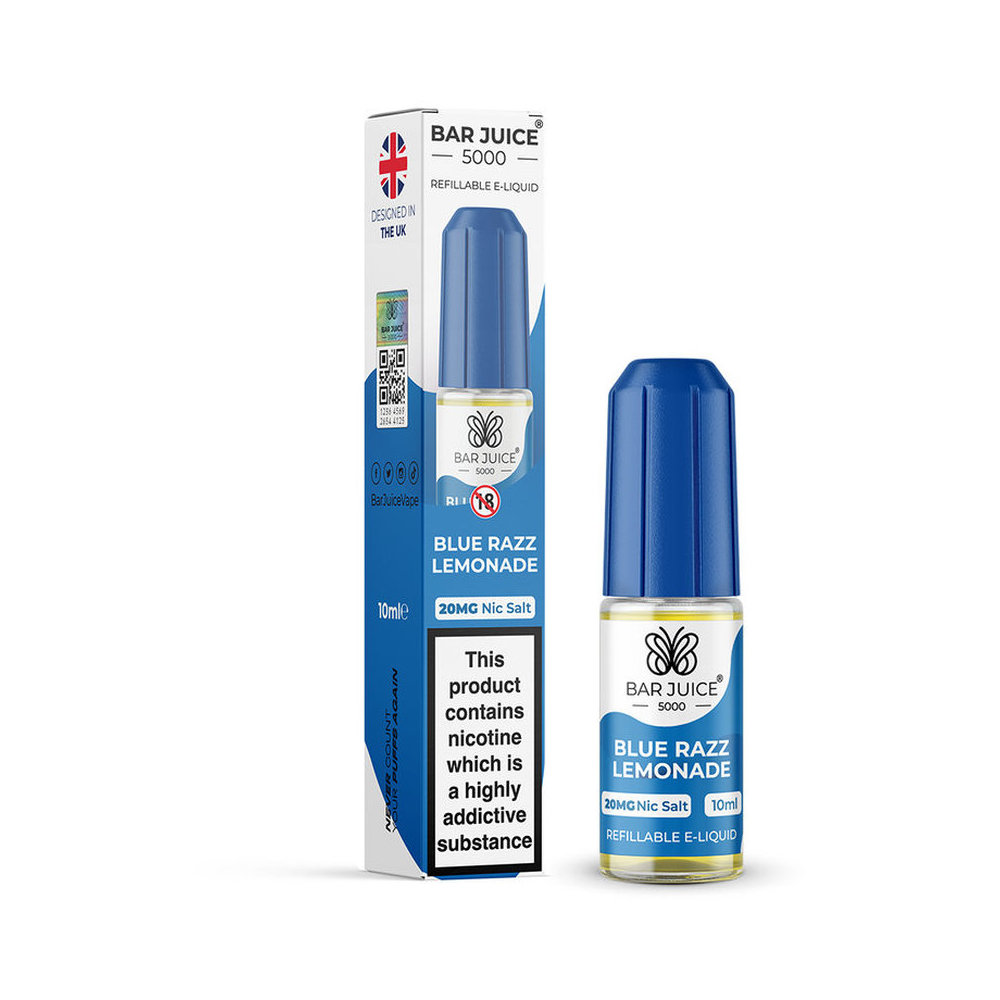 Bar Juice 5000 10ml Blue Razz Lemonade 20mg