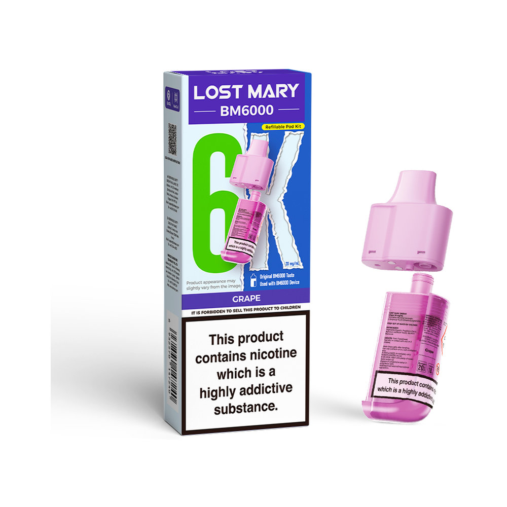 Lost Mary BM6000 Refill Grape