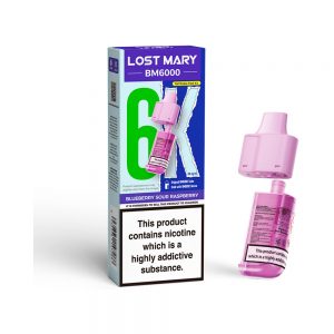 Lost Mary BM6000 Refill Blueberry Sour Raspberry