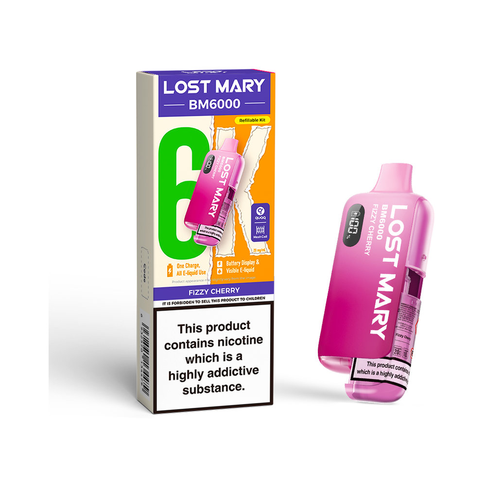 Lost Mary BM6000 Device Fizzy Cherry