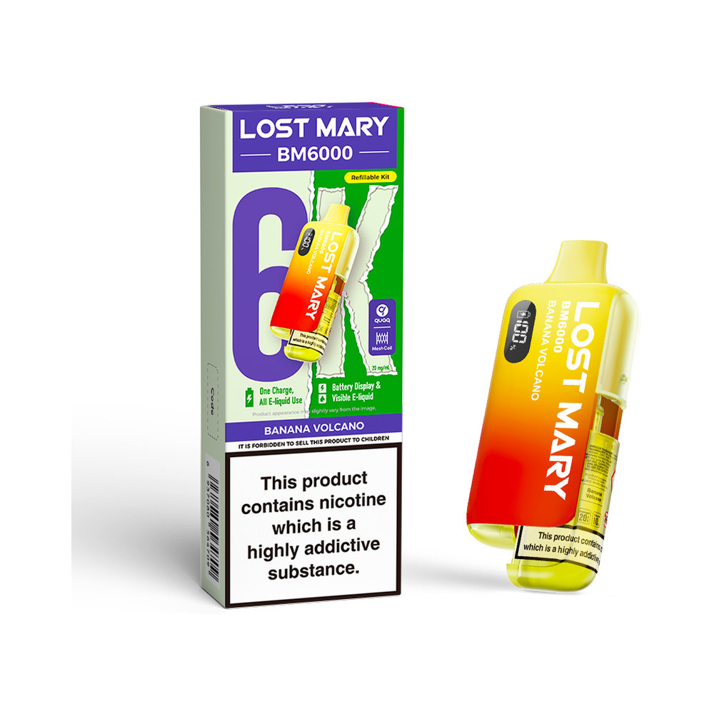 Lost Mary BM6000 Device Banana Volcano