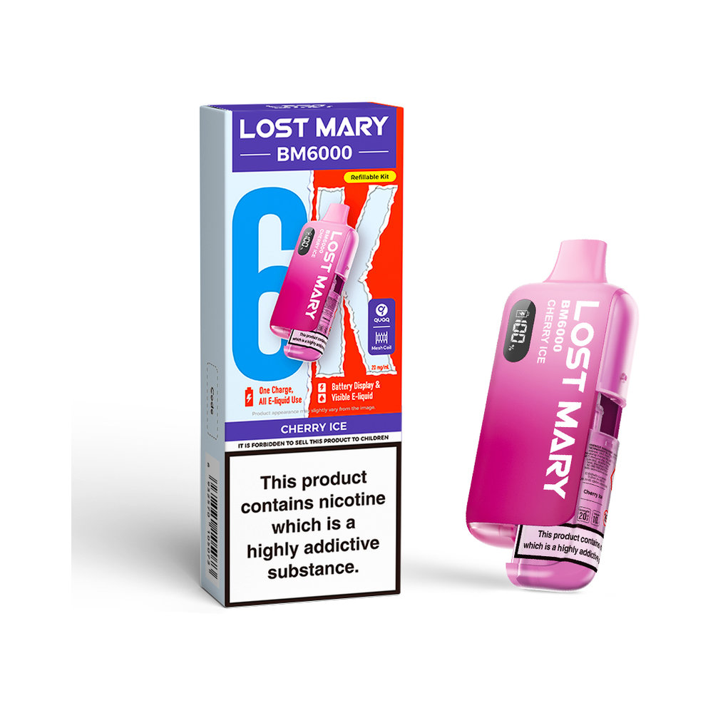 Lost Mary BM6000 Device Cherry Ice