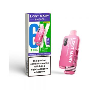 Lost Mary BM6000 Device Strawberry Raspberry Cherry Ice