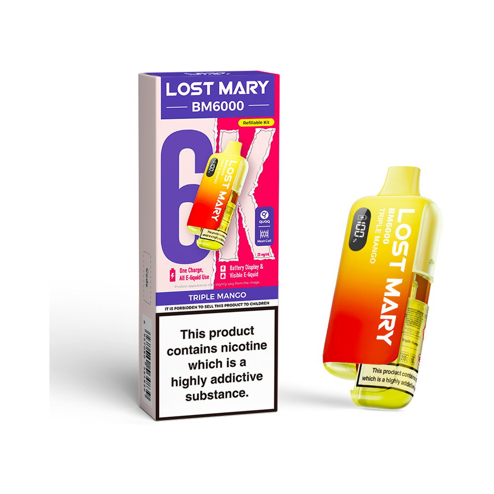 Lost Mary BM6000 Device Triple Mango