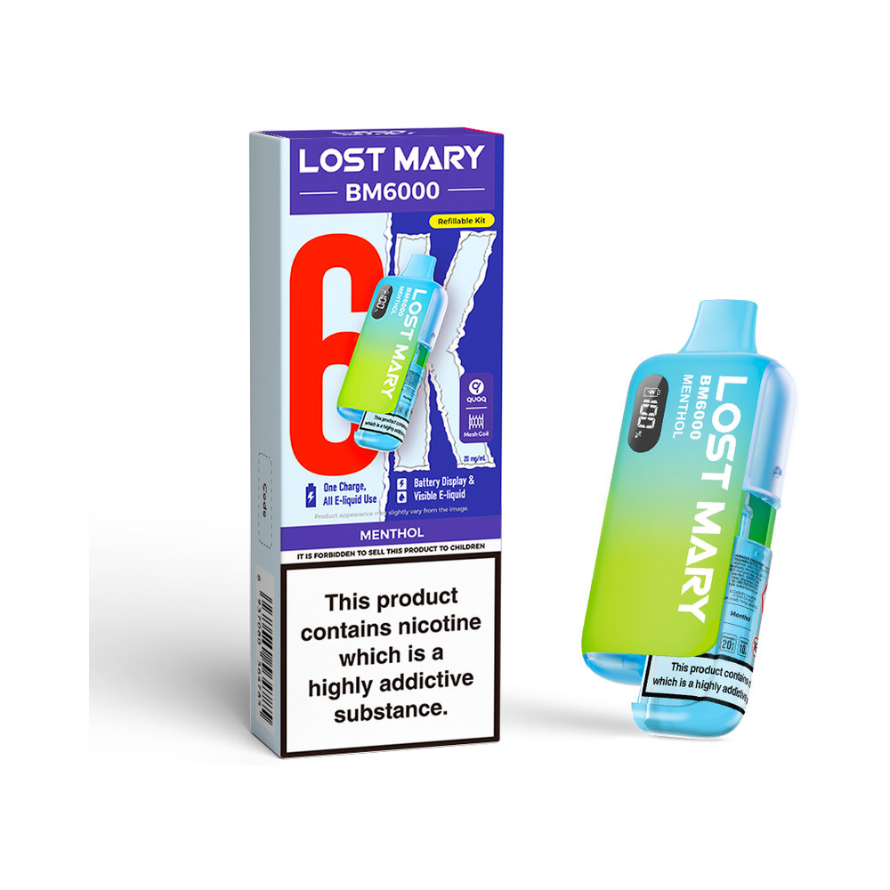 Lost Mary BM6000 Device Menthol