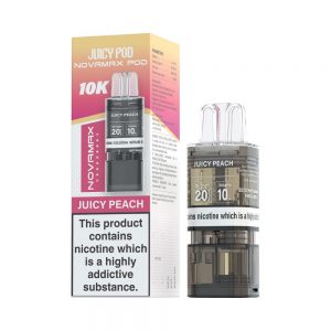Juicy Pod Novamax 10K Refill Juicy Peach