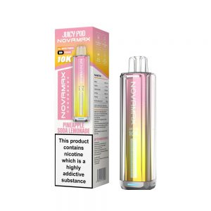 Juicy Pod Novamax 10K Device Pineapple Soda Lemonade