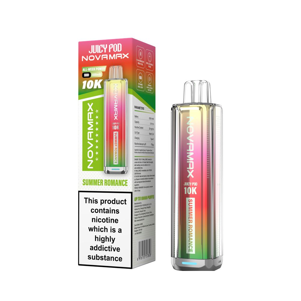 Juicy Pod Novamax 10K Device Summer Romance